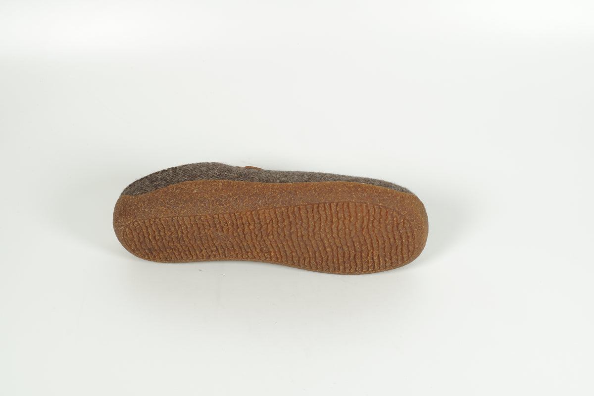 Brown slippers