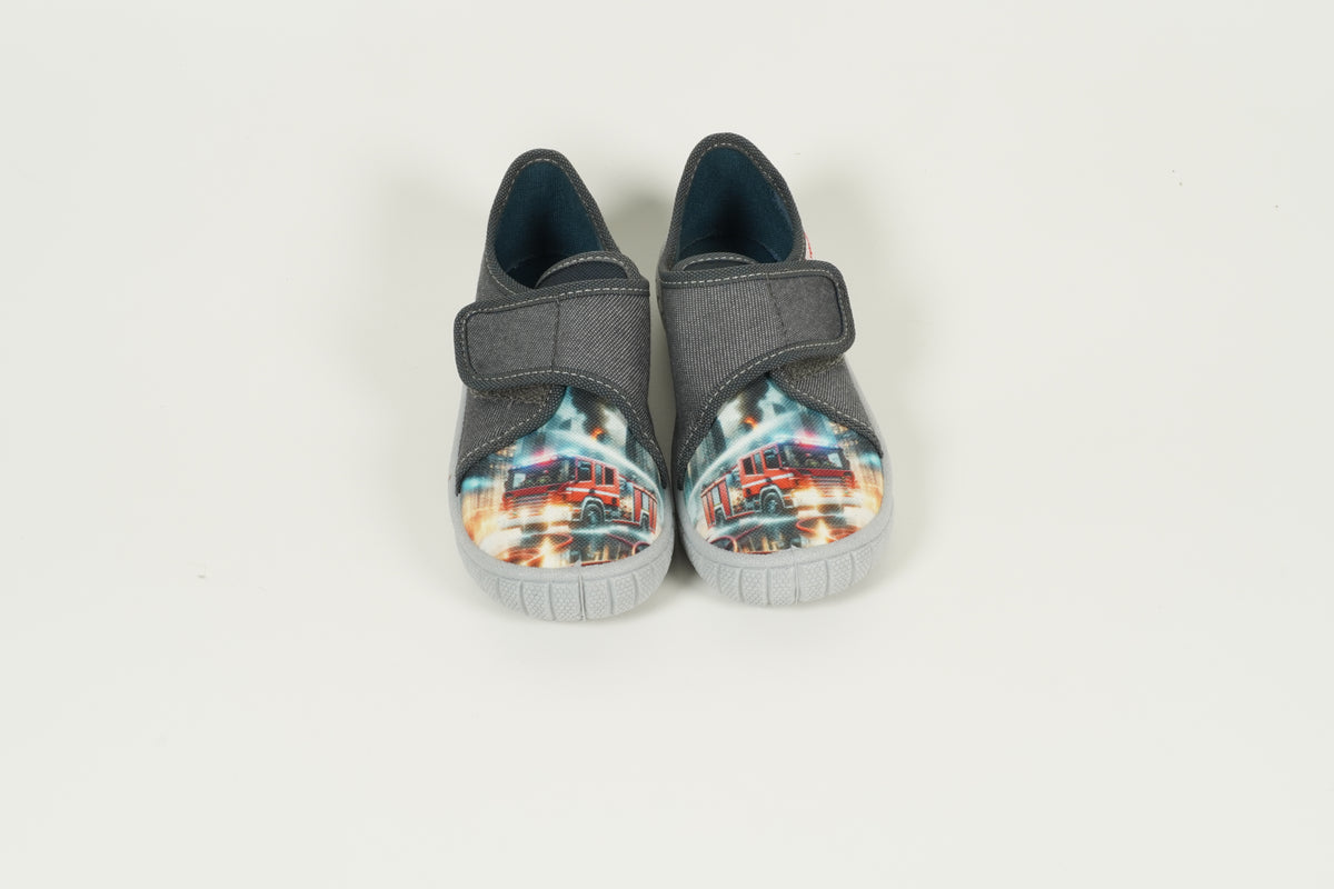 Hausschuhe Kids Grau