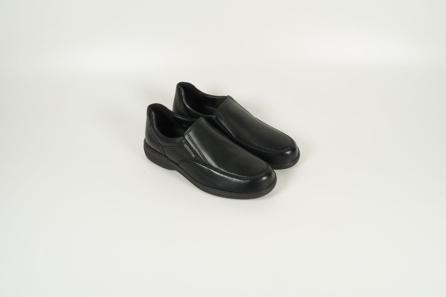 Davy Black Slip-On Shoe