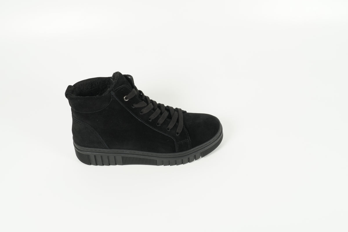 Schnürschuh Schwarz