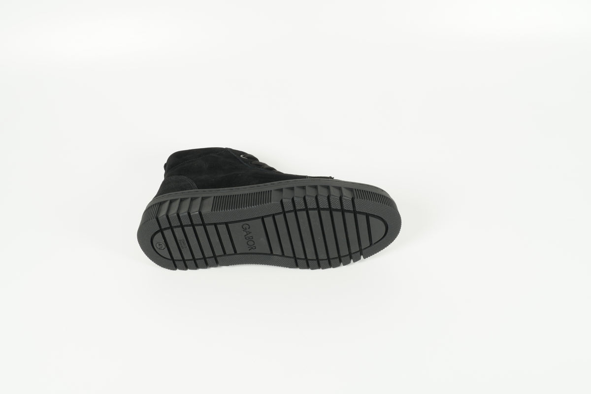 Schnürschuh Schwarz