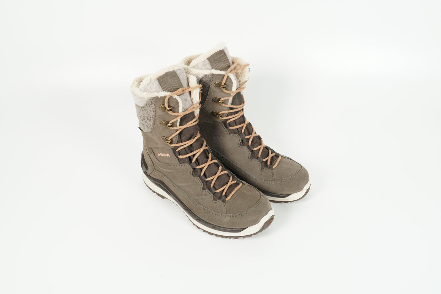 Stiefelette Beige