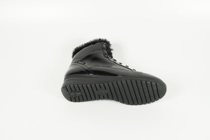 Stiefelette Ilka gefüttert Schwarz