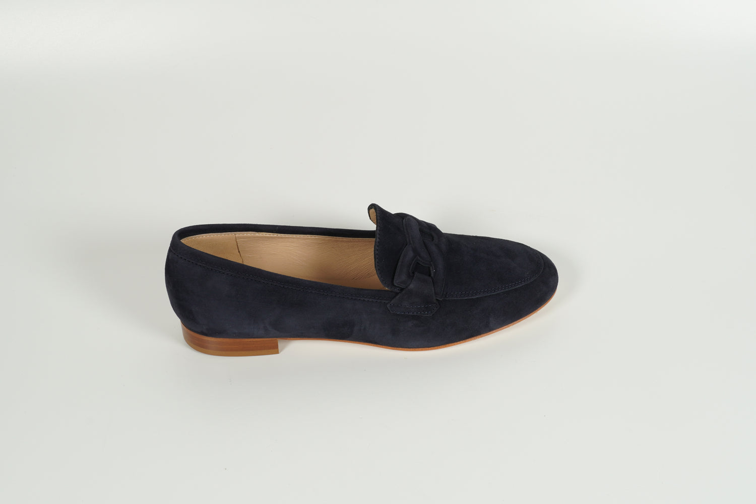 Moccasin Blau