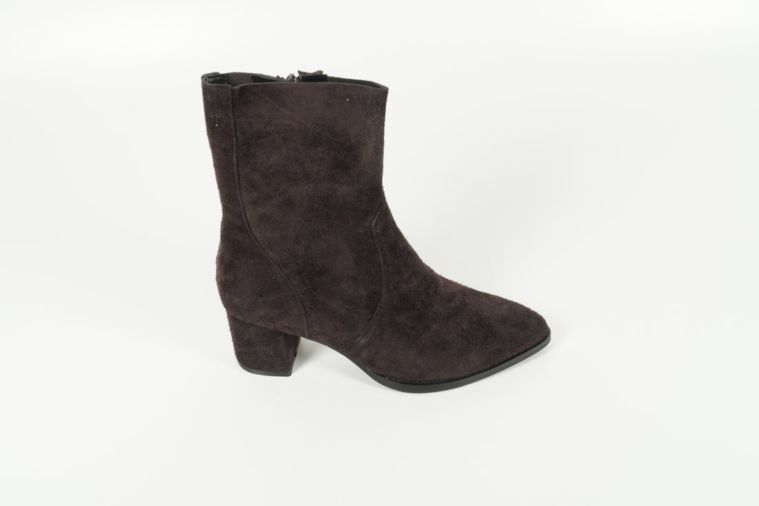 Stiefelette Braun
