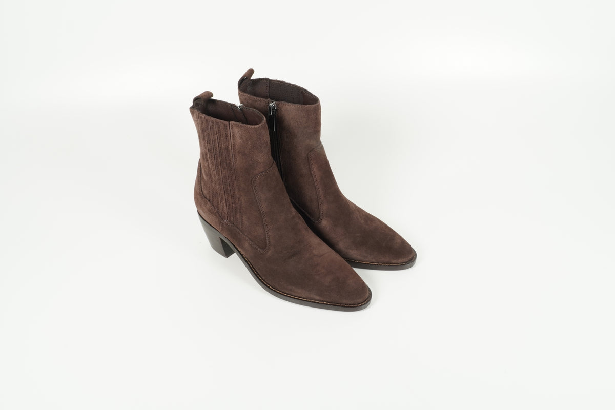 Stiefelette Braun