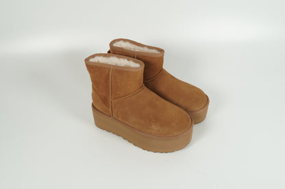 Boot Beige Platform