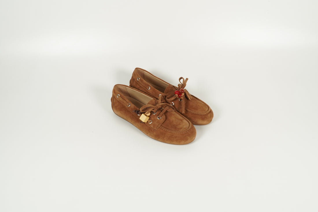 Moccasin Braun