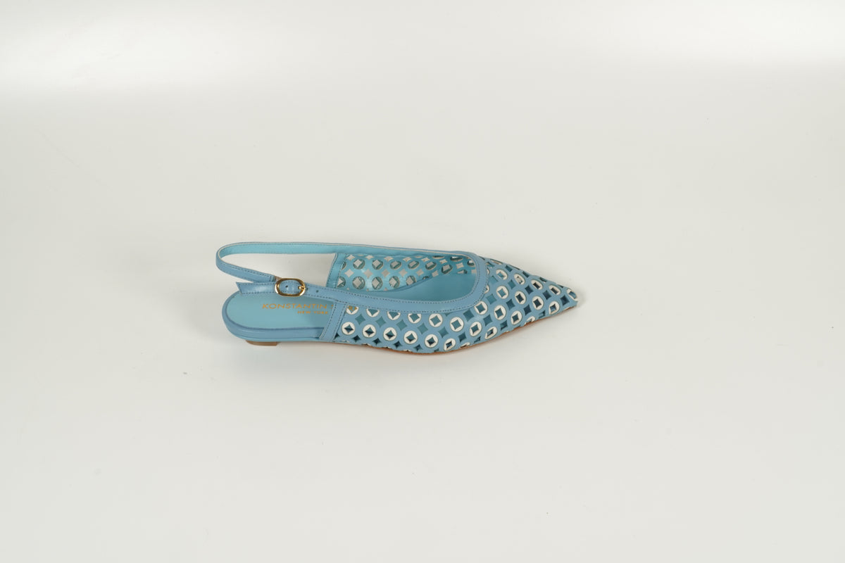 Écharpe de portage bleue