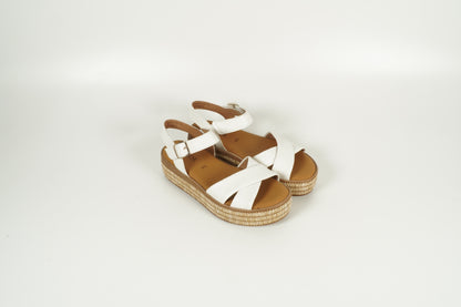 Sandale Weiss
