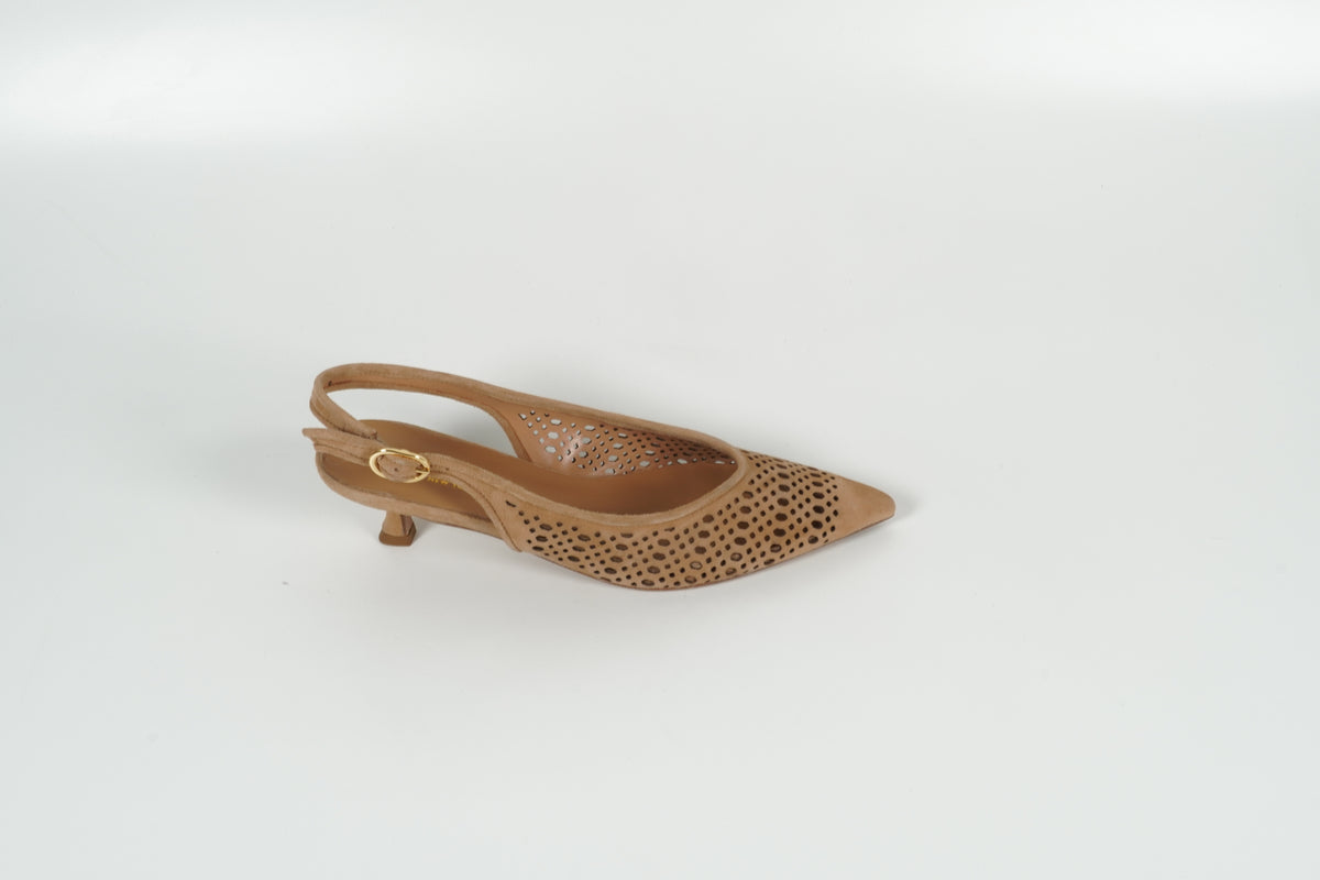 Slingbacks Beige