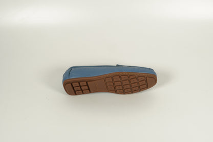 Moccasin Blau