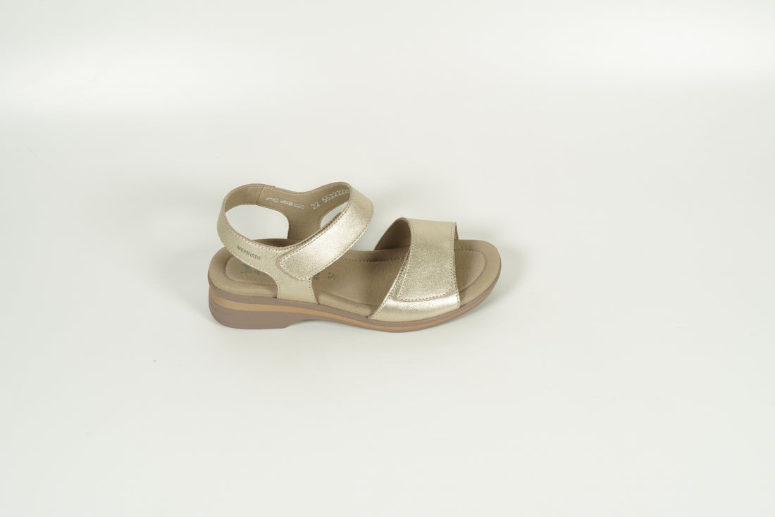 Floraline Gold Sandal