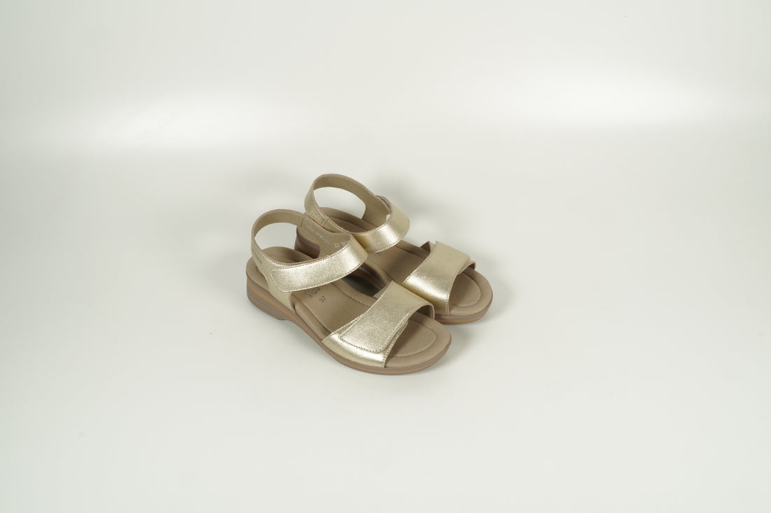 Floraline Gold Sandal