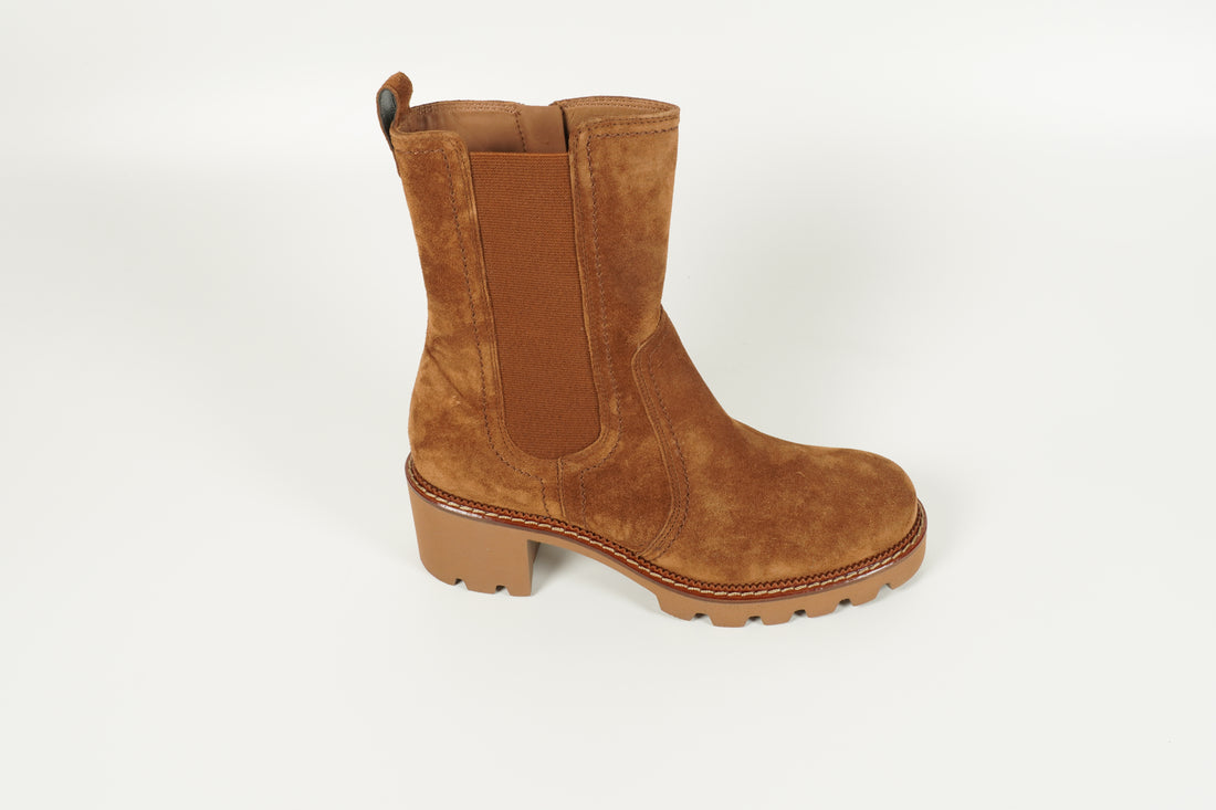 Stiefelette Braun