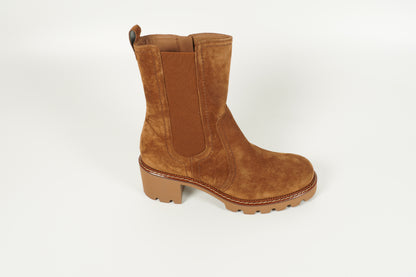 Stiefelette Braun