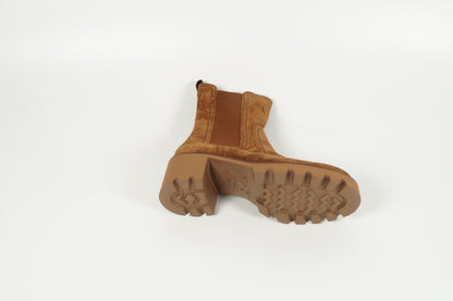 Stiefelette Braun