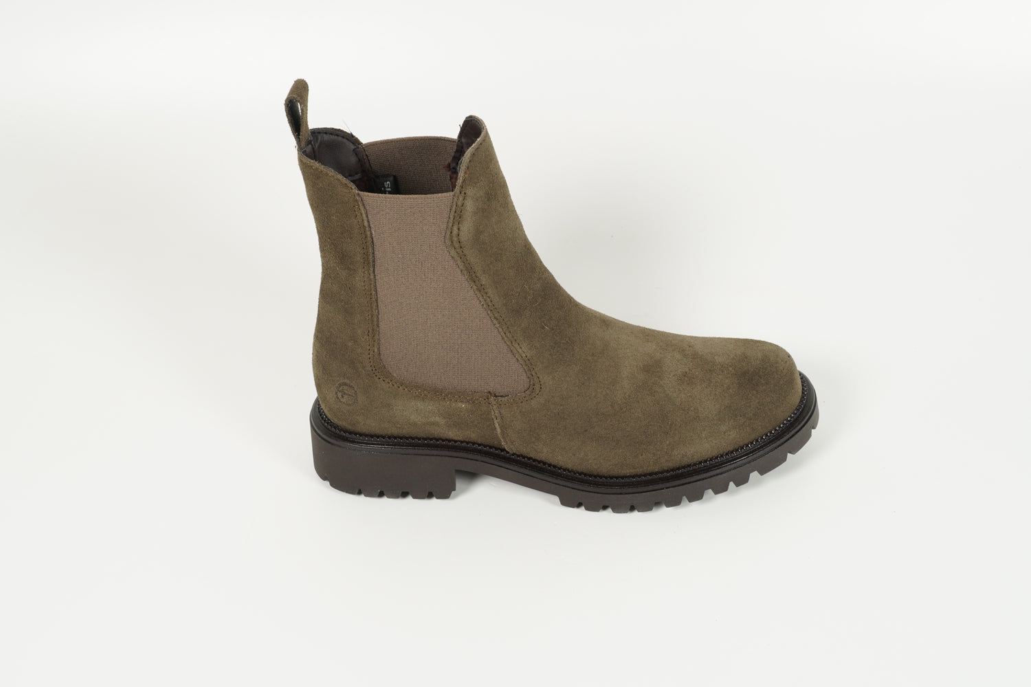 Stiefelette Grün