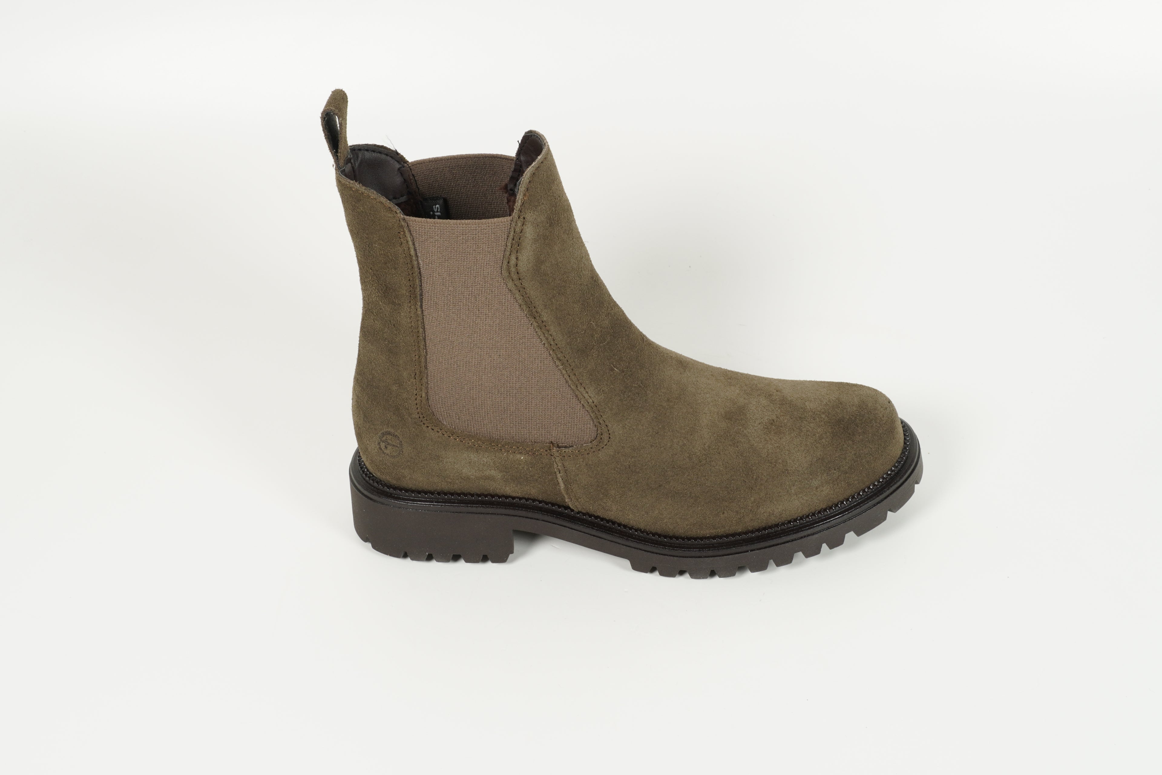 Stiefelette Grün