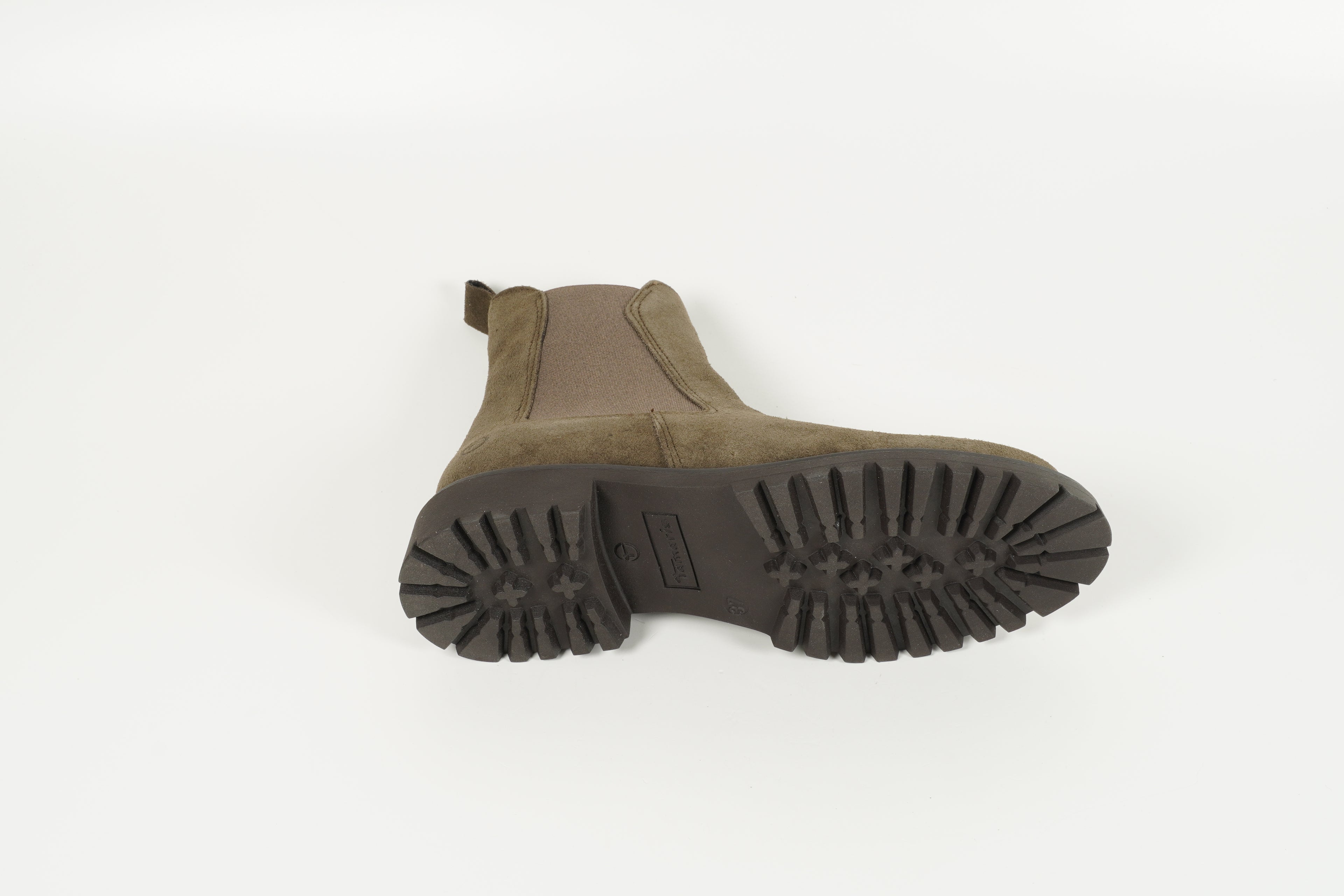 Stiefelette Grün