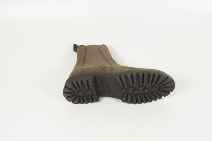 Stiefelette Grün