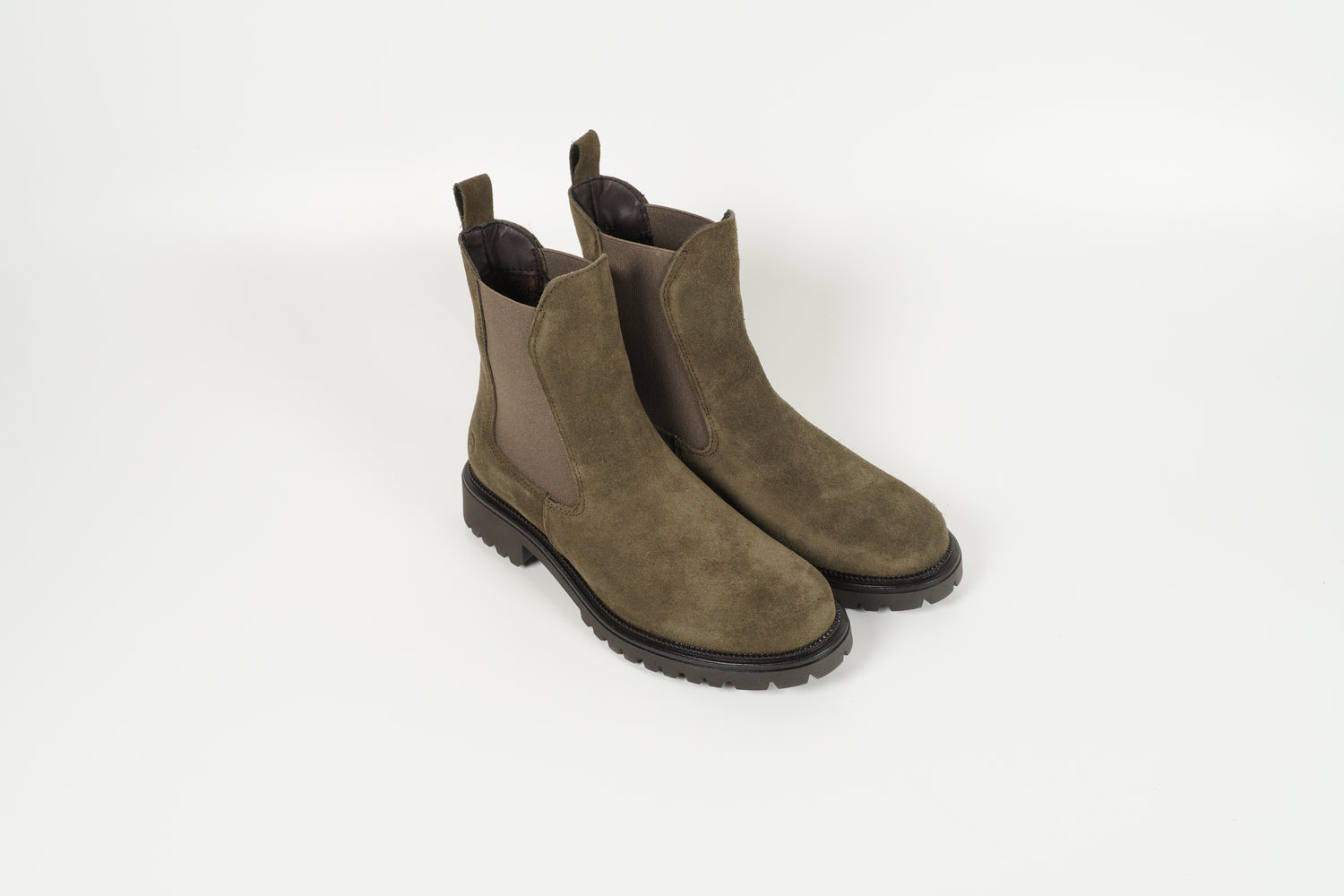 Stiefelette Grün