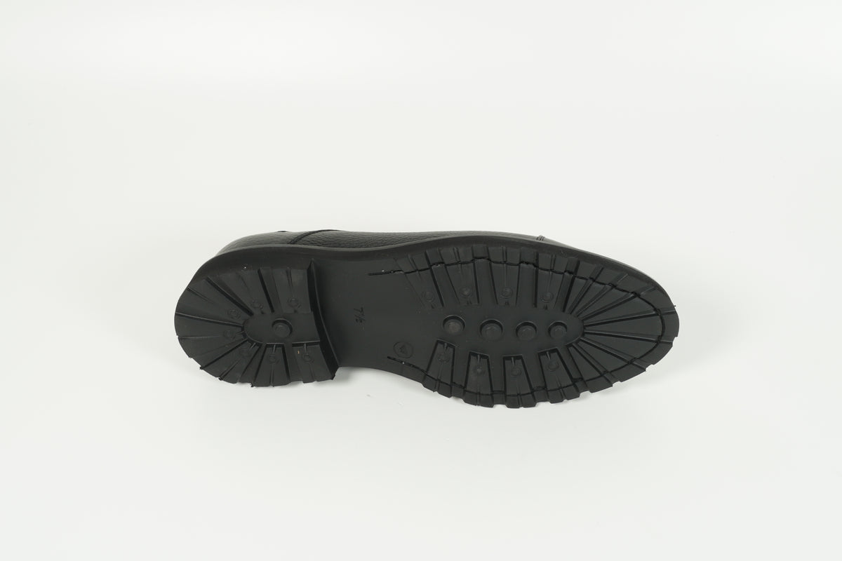 Chaussure à lacets noire