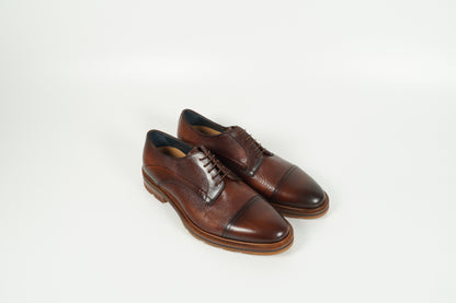 Schnürschuh Braun