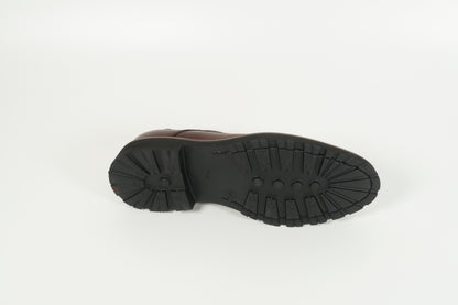 Schnürschuh Braun
