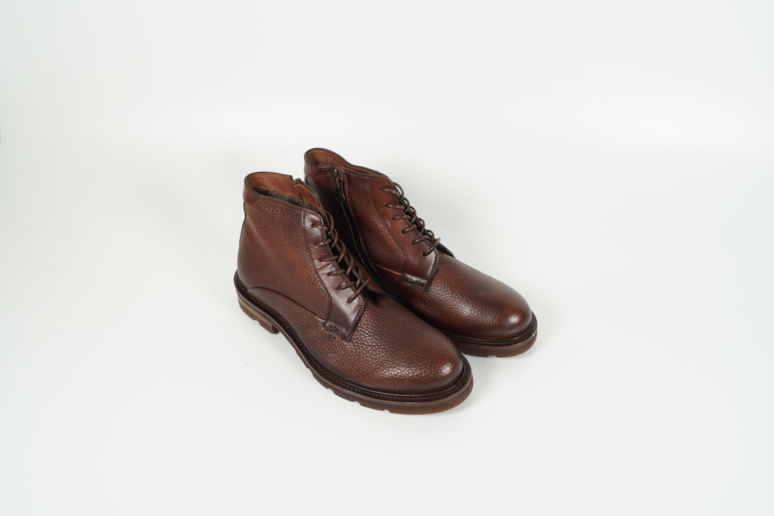 Schnürschuh Braun