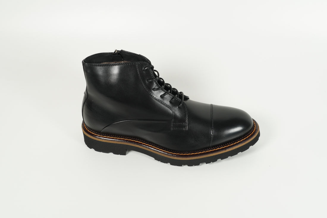 Boot gefüttert Schwarz
