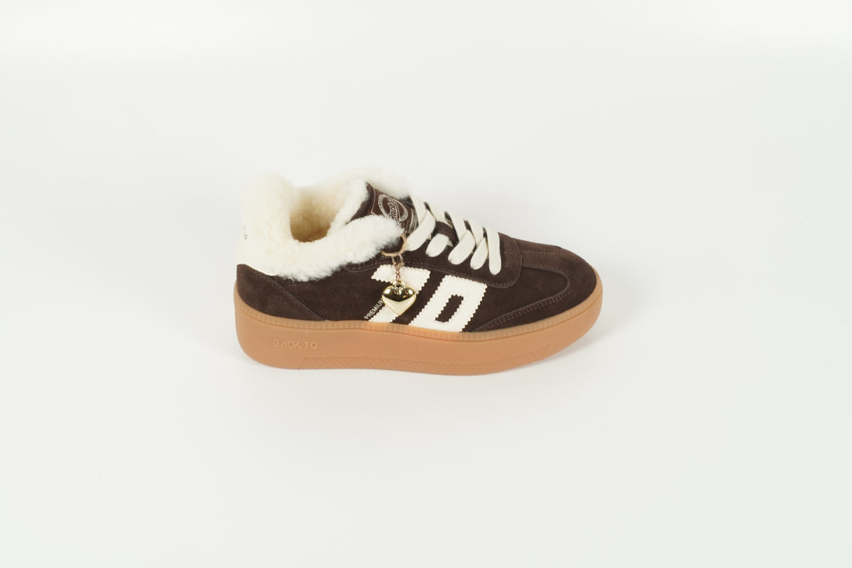 Sneaker gefüttert Braun