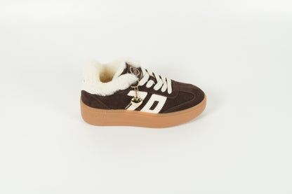 Sneaker gefüttert Braun
