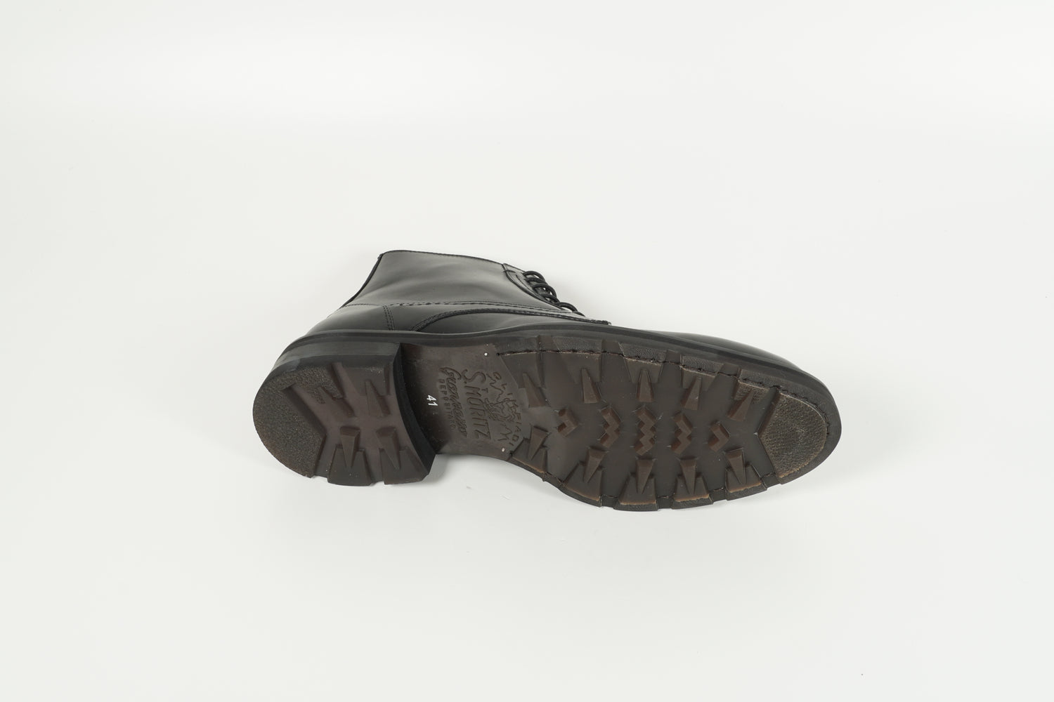 Schnürschuh Schwarz