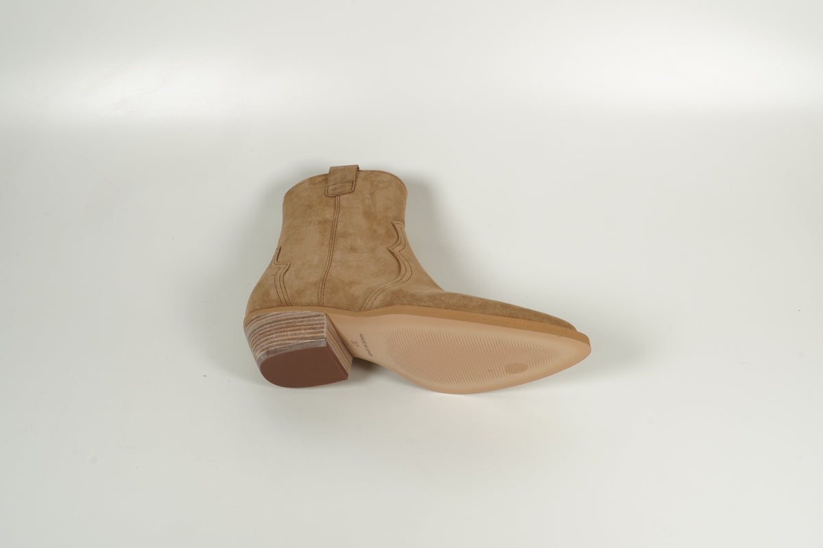Botte western beige