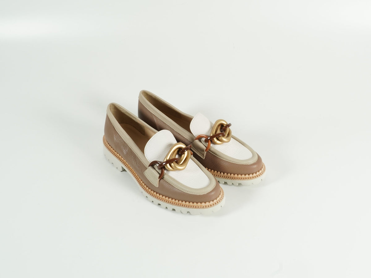 Moccasin Braun