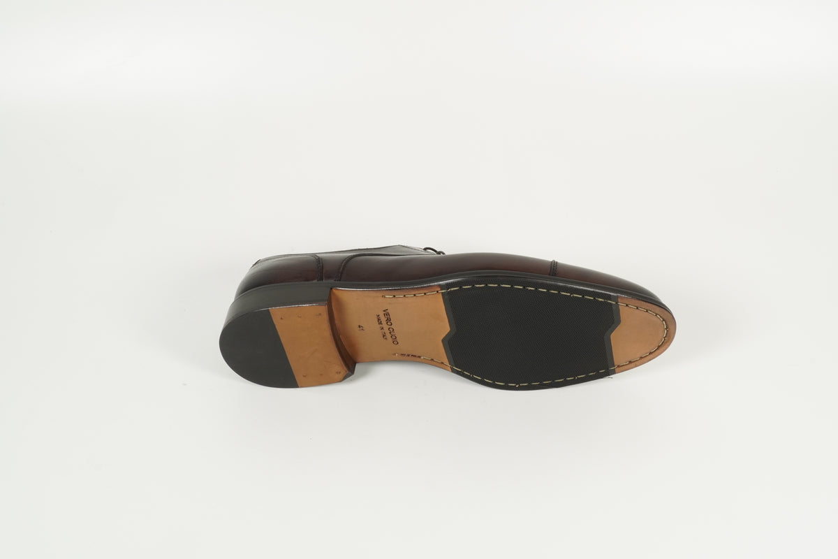 Chaussure à lacets marron