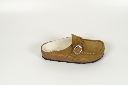 Hausschuh Buckley Beige