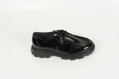 Schnürschuh Schwarz