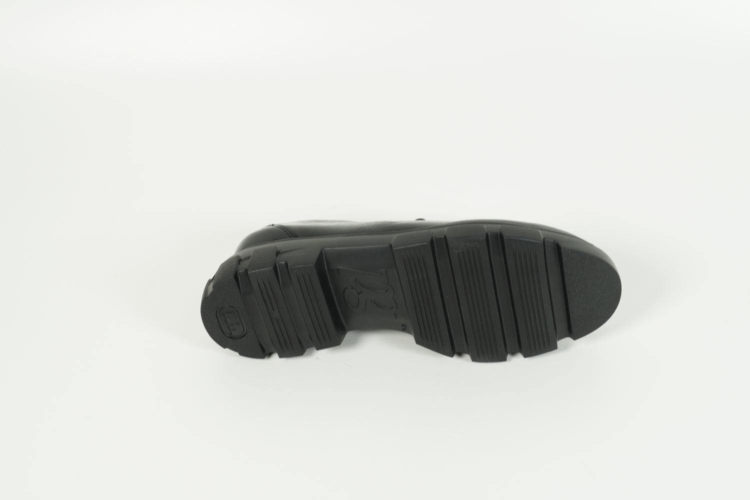 Schnürschuh Schwarz