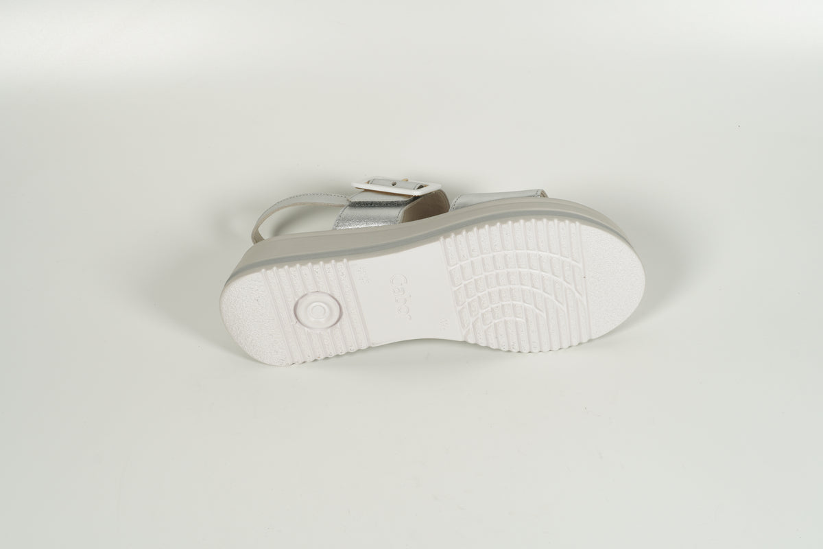 Sandale argent