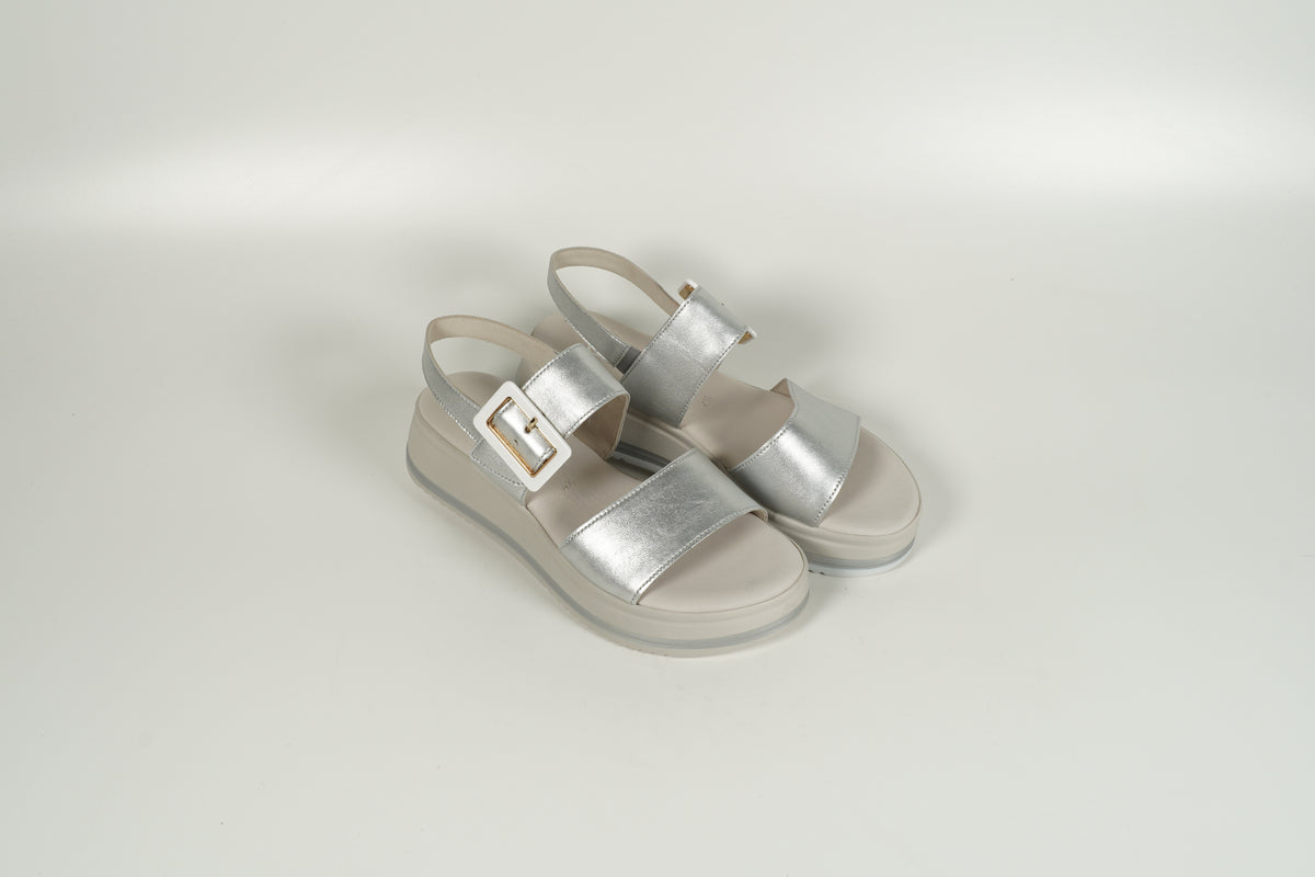 Sandale argent