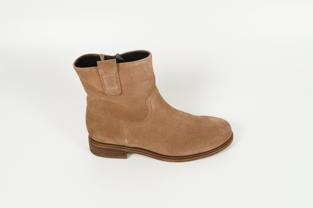 Stiefelette Beige