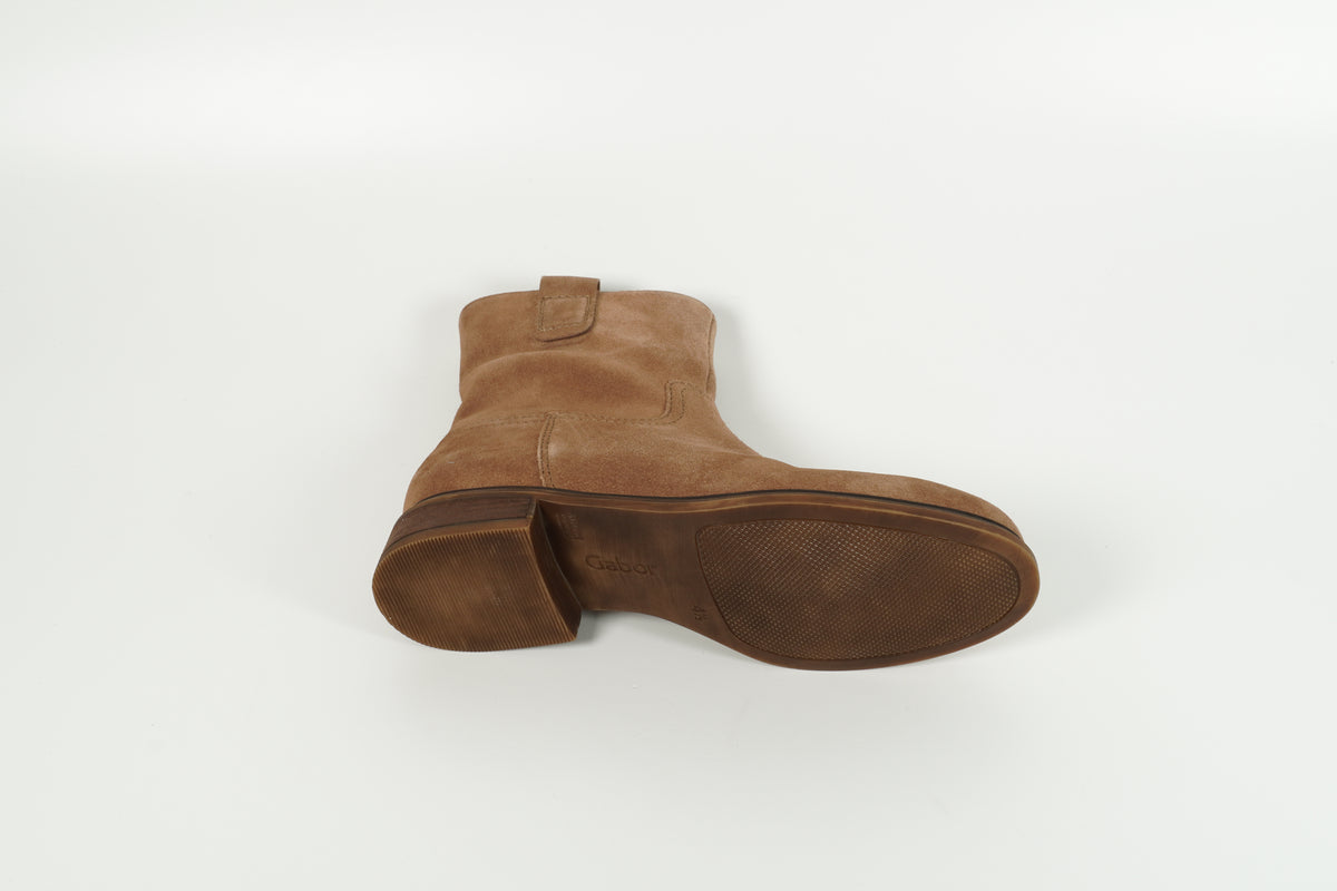 Stiefelette Beige