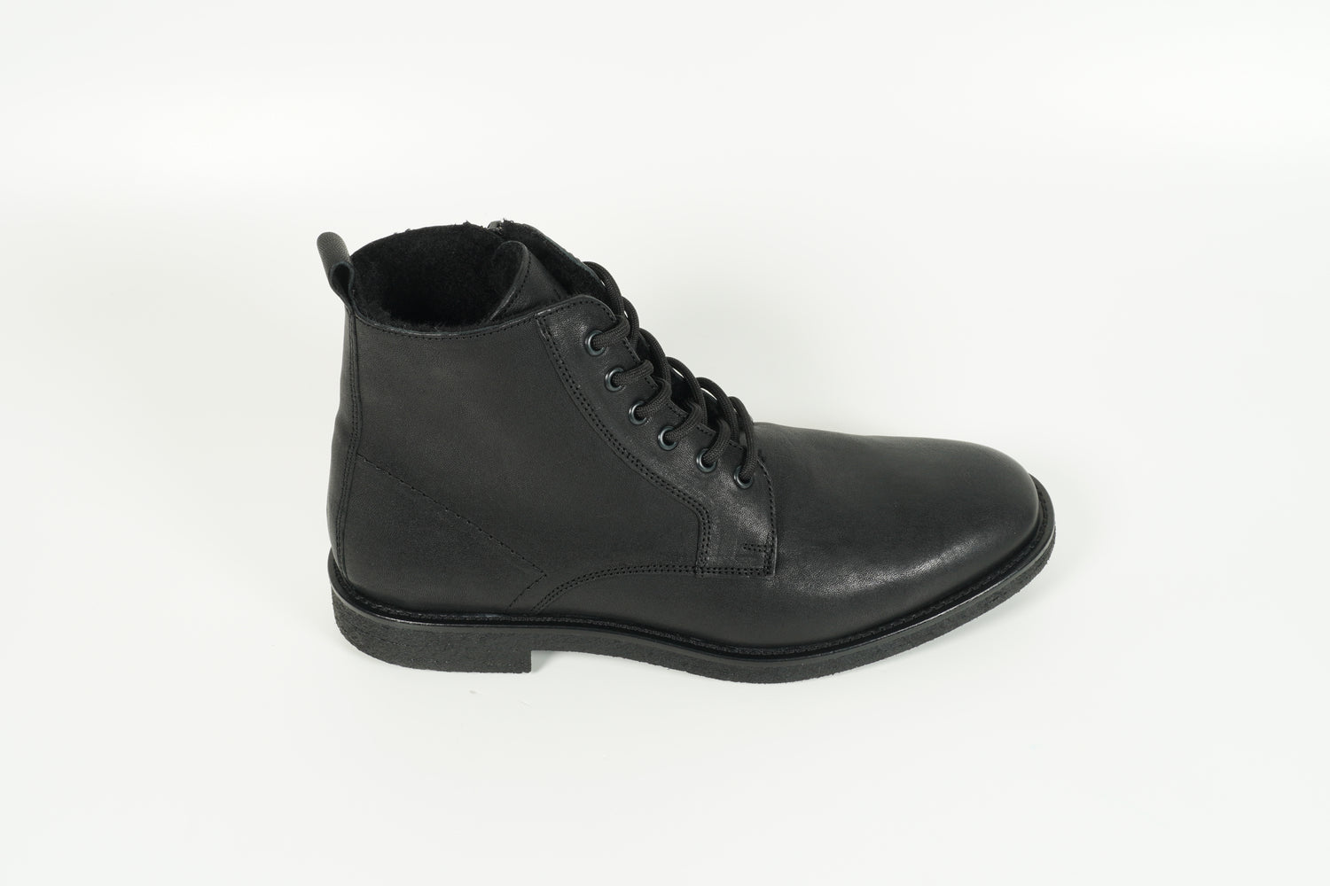 Chaussure à lacets noire