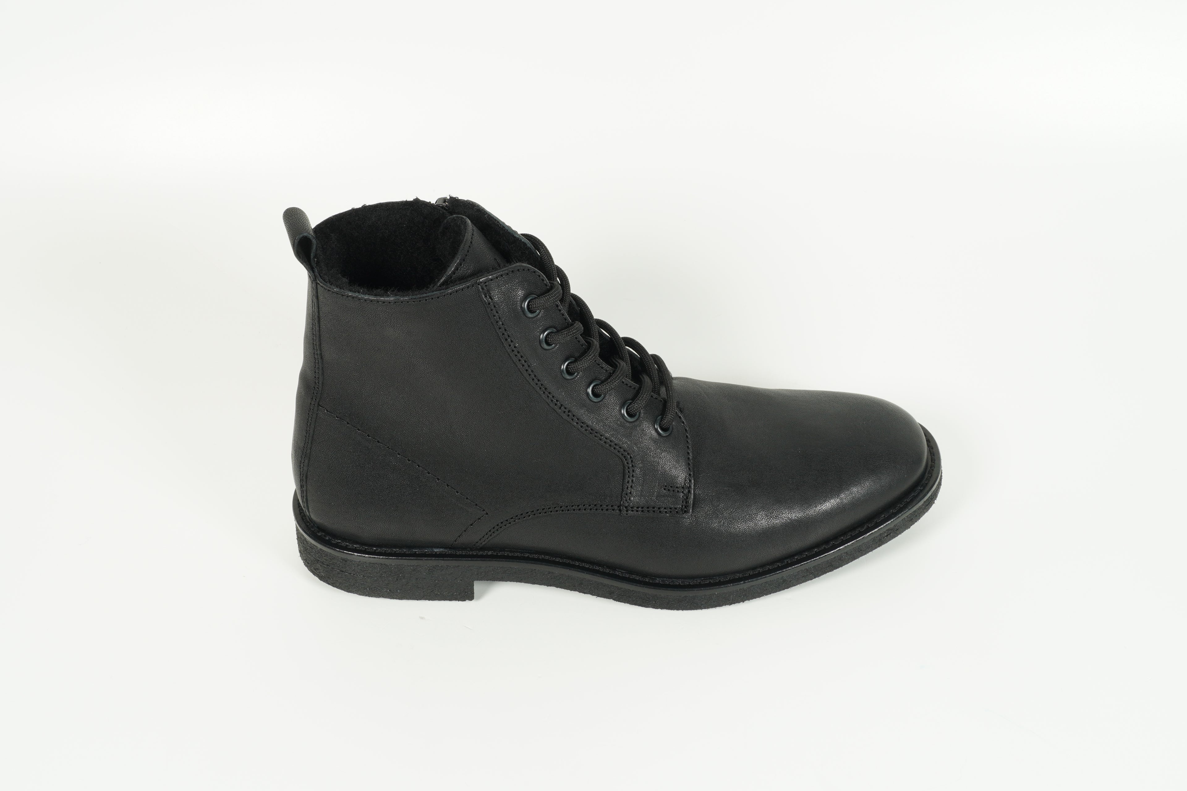 Chaussure à lacets noire