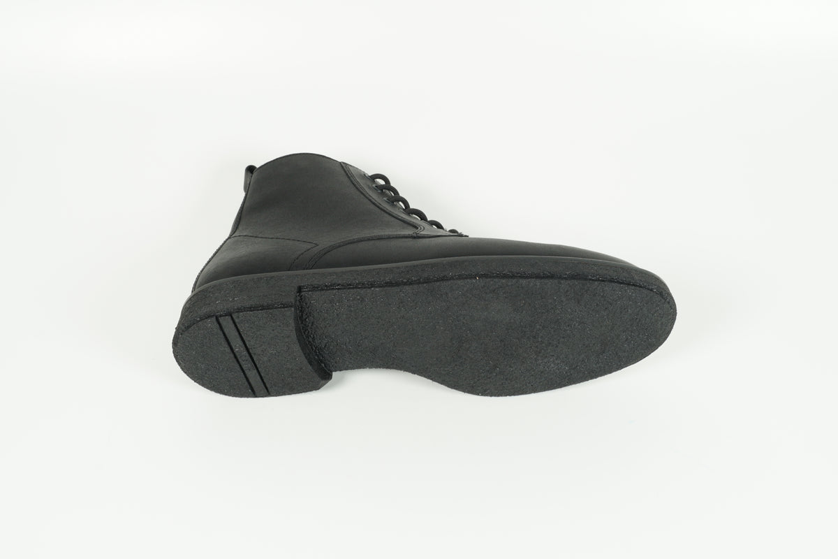 Schnürschuh Schwarz