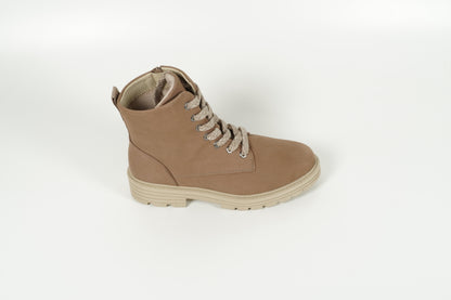 Stiefelette Beige