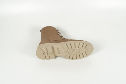 Stiefelette Beige