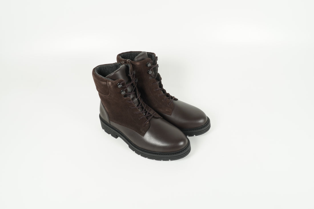 Stiefelette Braun